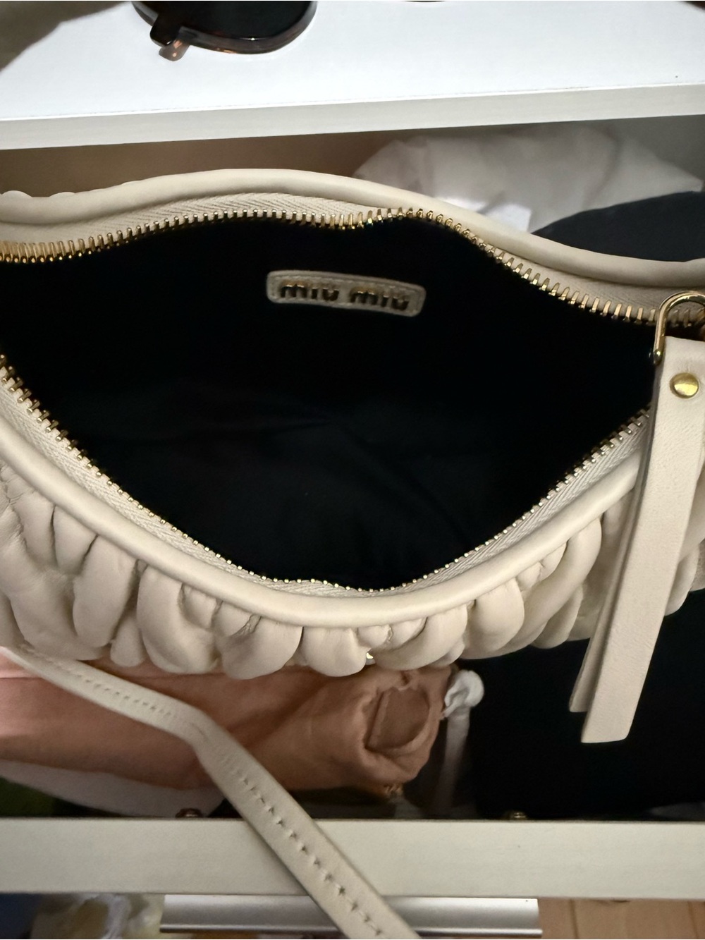 Miu Miu White Wander bag size small - Picture 11 of 11